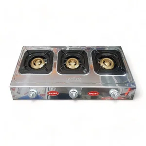 Baltra Smile 3 Burner Stainless Steel Gas Stove (BGS 137)