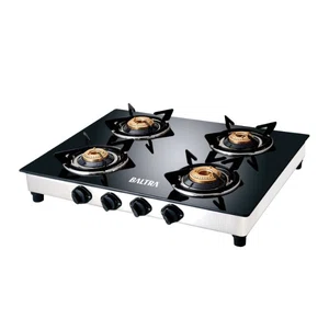 Baltra Nexa 4 Burner Glass Top Gas Stove (BGS 146)