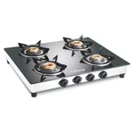 Baltra Nexa 4 Burner Glass Top Gas Stove (BGS 146) image 2