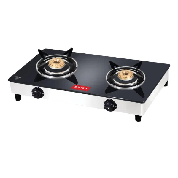 Baltra Nexa 2 Burner Glass Top Gas Stove (BGS 147)