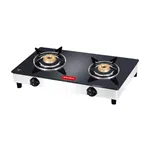 Baltra Nexa 2 Burner Glass Top Gas Stove Auto Ignition (BGS 156) image 2