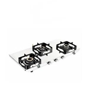 Baltra Nuvira 3 Burner Stainless Steel Gas Stove Auto Ignition (BGS 211) - Available at AfnoBazar Nepal