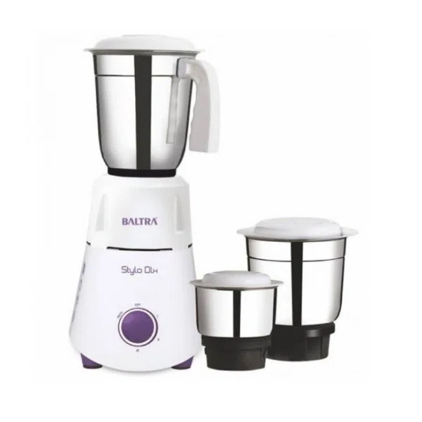 Baltra Stylo DLX Mixer Grinder 500 W with 3 Jars (BMG 139) - Available at AfnoBazar Nepal