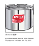 Baltra Fast Cook Induction Base Pressure Cooker 4 Litre (BPC F400IB) - Available at AfnoBazar Nepal