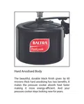 Baltra Megna Plus Induction Base Pressure Cooker 5 Litre with SS Lid (BPC F500MIBSS) - Available at AfnoBazar Nepal