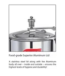 Baltra Fast Cook Pressure Cooker 6 Litre (BPC F600) - Available at AfnoBazar Nepal