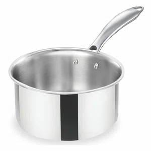 Baltra Triply Stainless Steel Sauce Pan 16 cm (BTP 207) - Available at AfnoBazar Nepal
