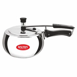 Baltra Triva Triply Stainless Steel Pressure Cooker 3 Litre (BTP 223) - Available at AfnoBazar Nepal