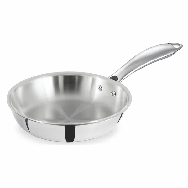 Baltra Triply Stainless Steel Deep Fry Pan 24 cm (BTP 206) - Available at AfnoBazar Nepal