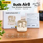 Realme Buds Air8 TWS Wireless Earbuds – Hi-Res Audio, LHDC, Bluetooth 5.3, Long Battery Life - Available at AfnoBazar Nepal