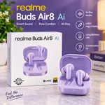 Realme Buds Air8 AI TWS Wireless Earbuds – Hi-Res Audio, LHDC, Long Battery Life, Comfortable Fit - Available at AfnoBazar Nepal