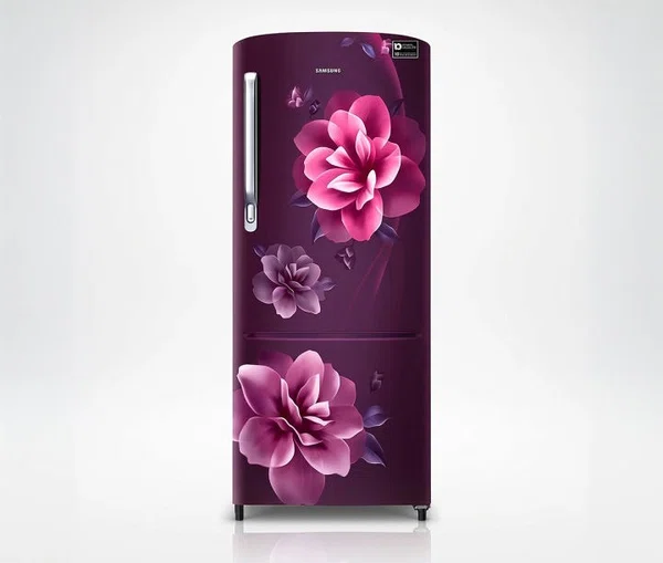 Samsung 192L Single Door Refrigerator, Camellia Purple (RR20C2722CR/IM)