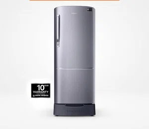 Samsung 192L Single Door Refrigerator with Base Stand Drawer (RR20M282ZS8/IM)