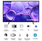 Samsung 43 Inch Crystal UHD 4K Smart TV (UA43U8500HRSHE) - Available at AfnoBazar Nepal