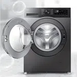 Samsung 9 kg AI Ecobubble Front Load Washing Machine with WiFi (WW90DG5U24AXIM) - Available at AfnoBazar Nepal
