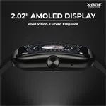 X-AGE ARC Smart Watch with Bluetooth Calling, 2.02 inch Curved AMOLED Display and IP67 Waterproof image 2