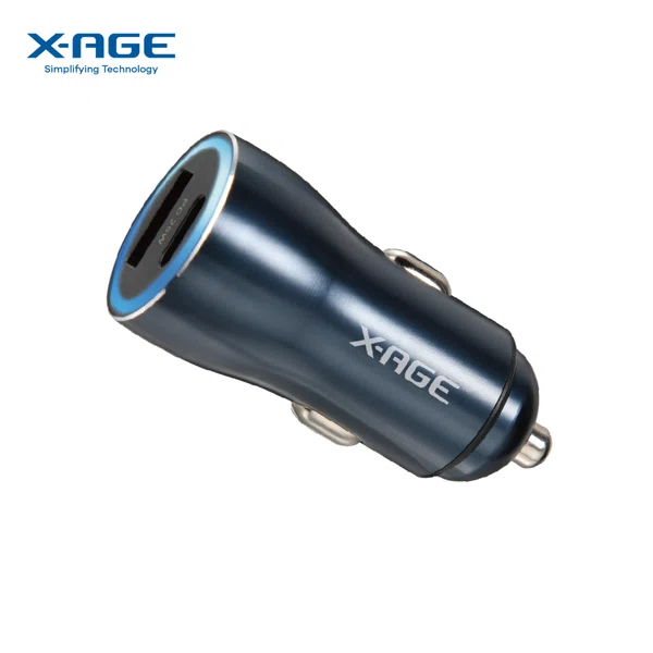 X-AGE ConvE Rapid 25W PD + QC Dual Port Car Charger (XCC01)