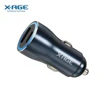 X-AGE ConvE Rapid 25W PD + QC Dual Port Car Charger (XCC01) image 1
