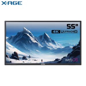X-AGE 55 inch 4K UHD Smart WebOS LED TV (X55WOS) with Wi-Fi, 2 HDMI and 2 USB