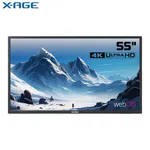 X-AGE 55 inch 4K UHD Smart WebOS LED TV (X55WOS) with Wi-Fi, 2 HDMI and 2 USB image 1