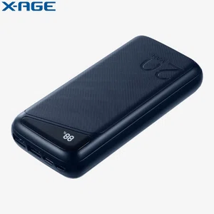 X-AGE ConvE Flash 20000mAh Power Bank (XPB07) with 22.5W Fast Charging and Digital Display