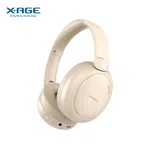 X-AGE ConvE Up Beat Fold 2 (XBH03) Foldable Bluetooth Headphones with ENC and 15 Hours Playtime image 5