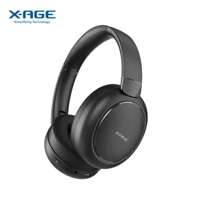 X-AGE ConvE Up Beat Fold 2 (XBH03) Foldable Bluetooth Headphones with ENC and 15 Hours Playtime