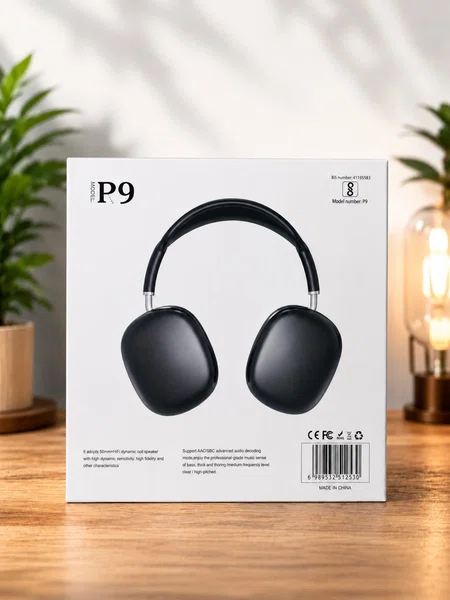 P9 Wireless Bluetooth Headphones / P9 Hi-Fi Wireless Headset 🎧 - Available at AfnoBazar Nepal