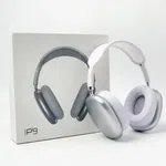 P9 Wireless Bluetooth Headphones / P9 Hi-Fi Wireless Headset 🎧 (Grey/White) - Available at AfnoBazar Nepal