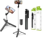 R1-L 3-in-1 Extendable Selfie Stick Tripod with Bluetooth Remote - Available at AfnoBazar Nepal