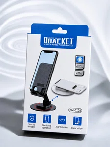 Universal Adjustable Desktop Phone Bracket Stand. The model ZM-0108 is commonly listed as a 360° rotating phone/tablet stand. - Available at AfnoBazar Nepal