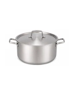 Panasonic Cookware ND-CP24SW 24CM Triply IB Cookpot with SS Lid