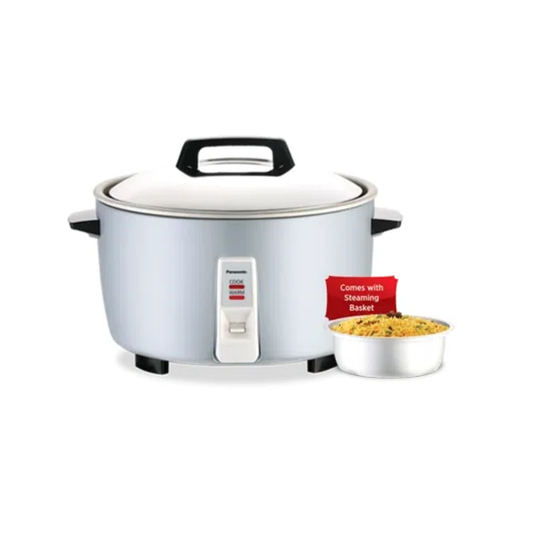 Panasonic SR-942 D (Silver) 4.2 Litre Big Capacity Rice Cooker with Additional Cooking Pan