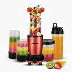 Panasonic Nutriturbo Hand Blender MX-GA5350-RR with 5 Jars Red image 1