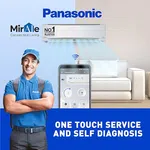 Panasonic 1 ton Inverter Smart Wifi MirAIe AC CS/CU-KZ12ZKYW-8 image 4