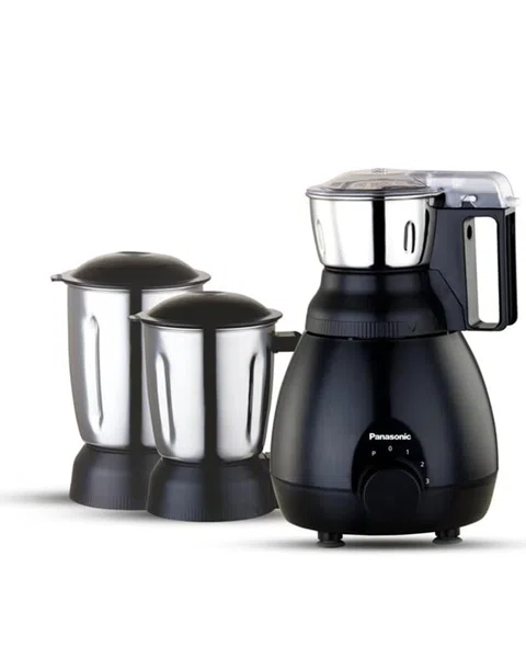 Panasonic Mixer Grinder MX-GN5003 Black 750W Mixer Grinder 3 Steel Jars Trimax Series (Black)