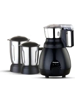 Panasonic Mixer Grinder MX-GN5003 Black 750W Mixer Grinder 3 Steel Jars Trimax Series (Black)