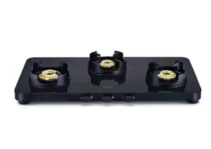 Prestige 40186 3 Burner Slim Cooktop Schott Glass