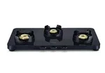 Prestige 40186 3 Burner Slim Cooktop Schott Glass image 1