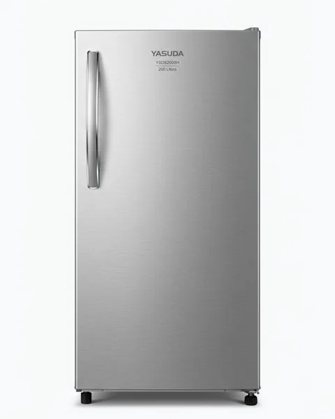 Yasuda YSDS200SH 200ltr single door Refrigerator Silver hairline