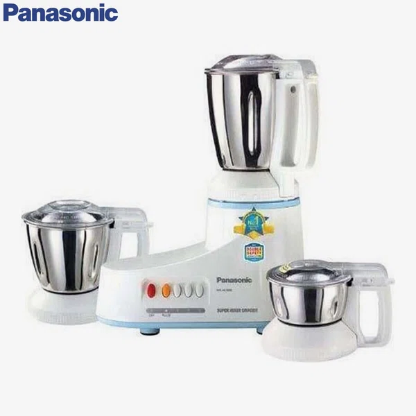 Panasonic MX-AC220 H 550W 2 Jar Super Mixer Grinder - (White)
