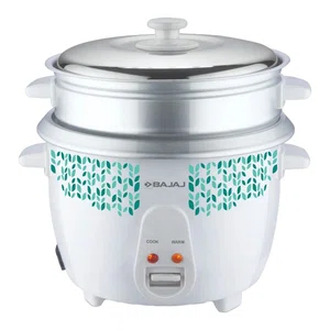 Bajaj 680103 RCX 1.8ltr Rice cooker Dlx Duo(Steamer)
