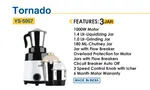 Yasuda YS-5058 Tornado Mixer Grinder image 2