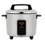 Panasonic SR-WA18HSB-2P 1.8 ltr Tri-Ply Steel pan Rice cooker with Warmer (Additional Tri Ply SS Cooking Pan) image 1
