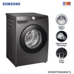 Samsung 9.0 kg Ecobubble™ Front Load Washing Machine with AI Control, Hygiene Steam WW90T504DAN/IM image 2