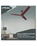 Bajaj Ceiling Fan 281013 Durato Deco 12S1 1200MM Brown - Available at AfnoBazar Nepal