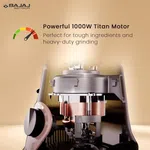 Bajaj 410626 Mixer Grinder 4 Jar 1000W Military Series Glamore - Available at AfnoBazar Nepal