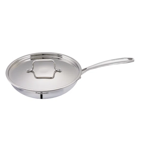 Panasonic ND-FL20SW 20CM/ 1.1L Triply IB Frypan with SS Lid