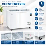 Yasuda Deep Freeze YS-FG430A 430 Litre Flat Glass Door image 1