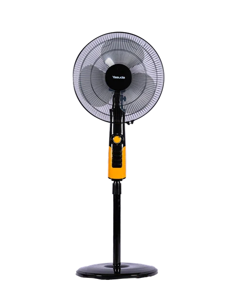 Yasuda Fan YS-ST880C 16" Stand Normal Speed Fan (Black & Orange)